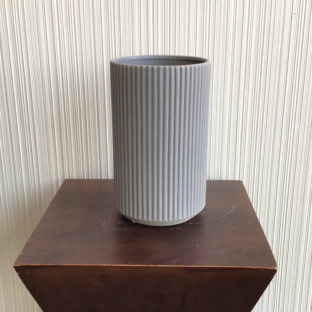 Dolomite Ribbed Vase