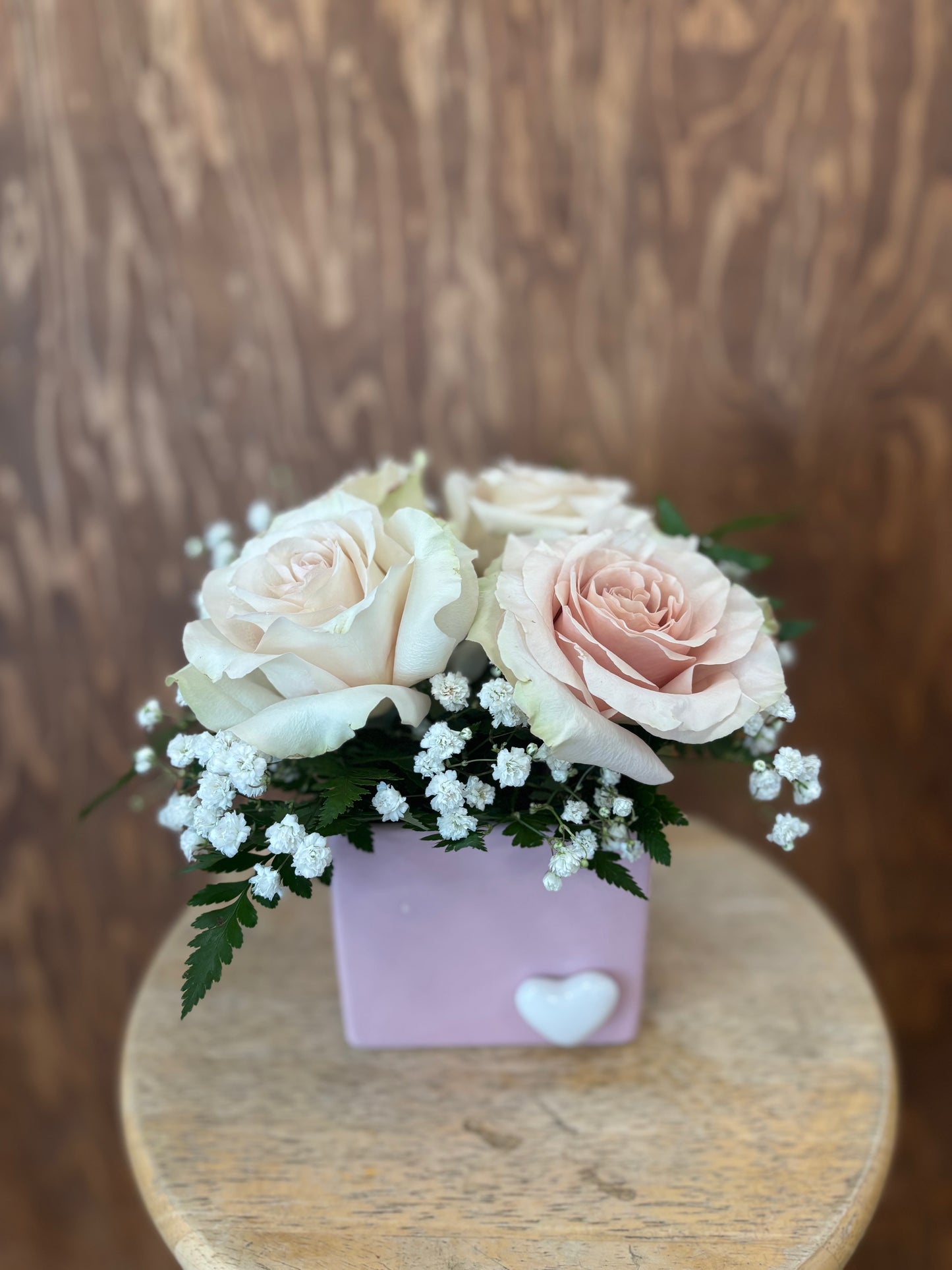 Valentine’s Day Cube Arrangement, assorted