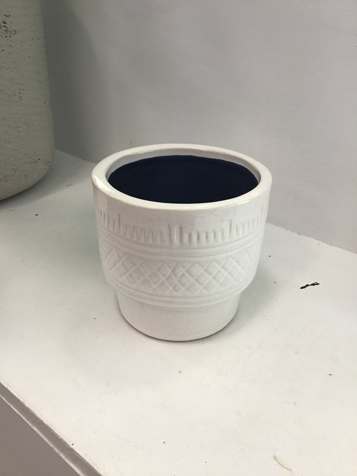 White Glazed Cone