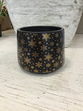 Black & Gold Snowflake