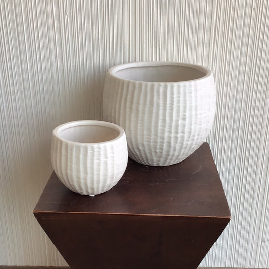 Matte White Wave Ceramic