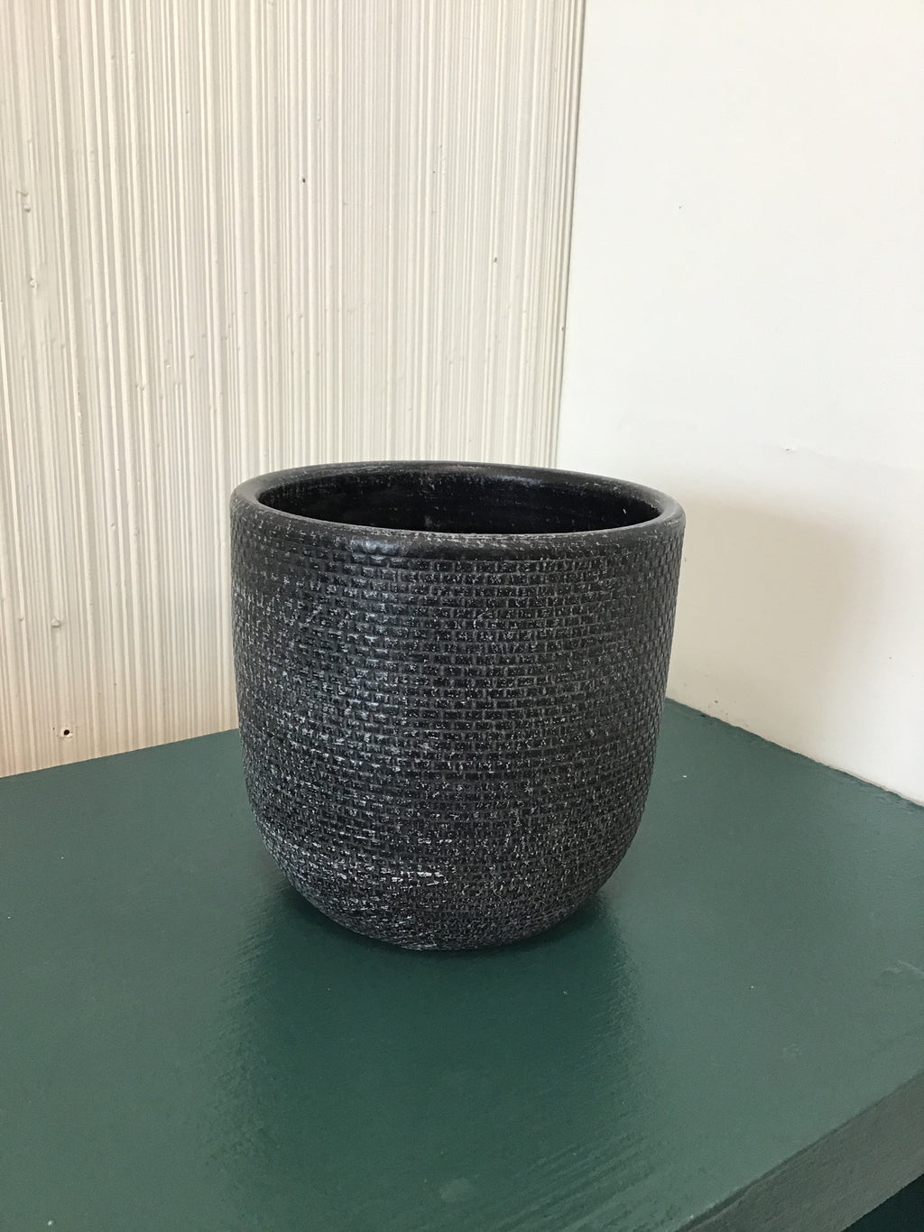 Basket Weave Pot