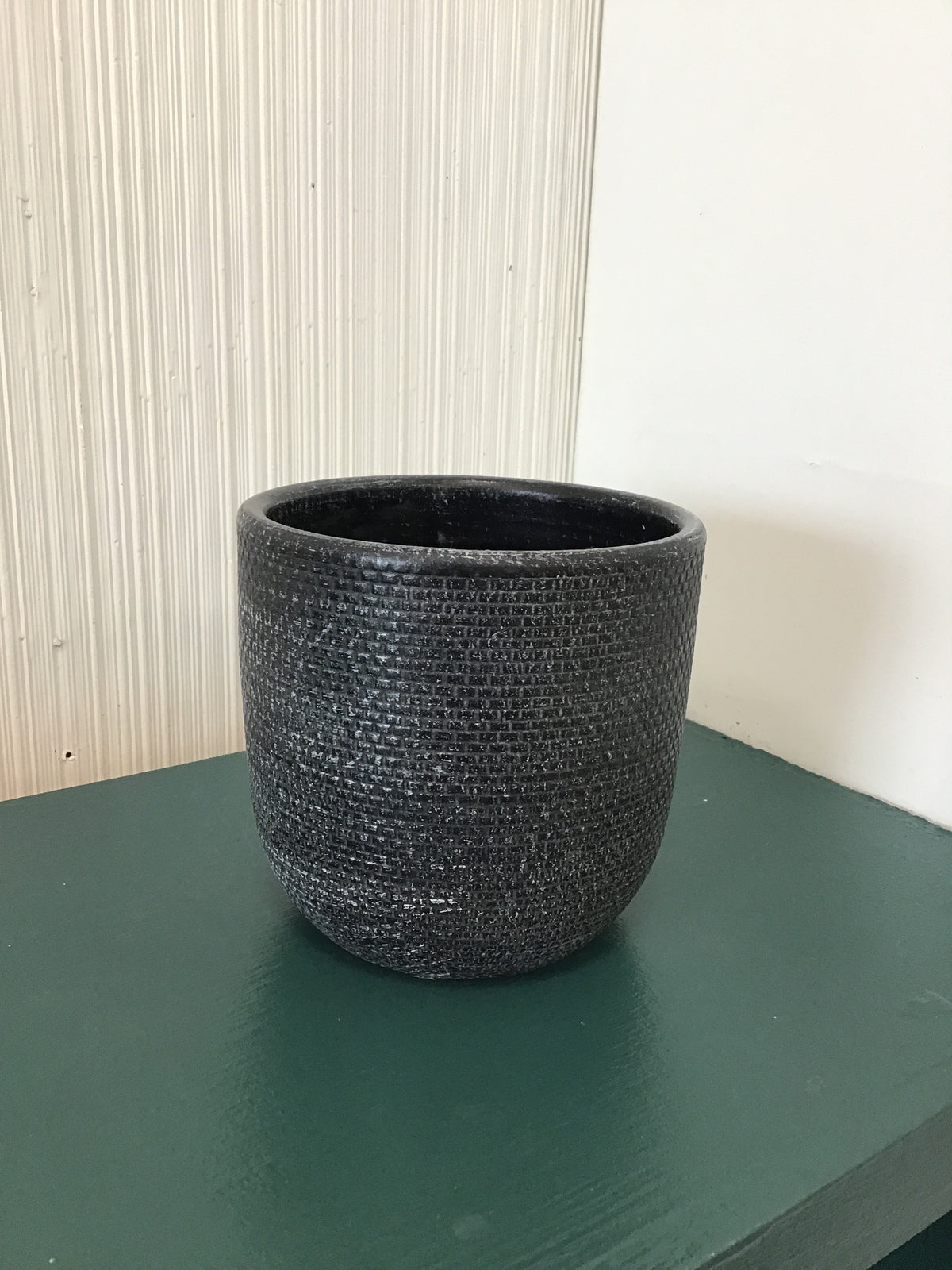 Basket Weave Pot