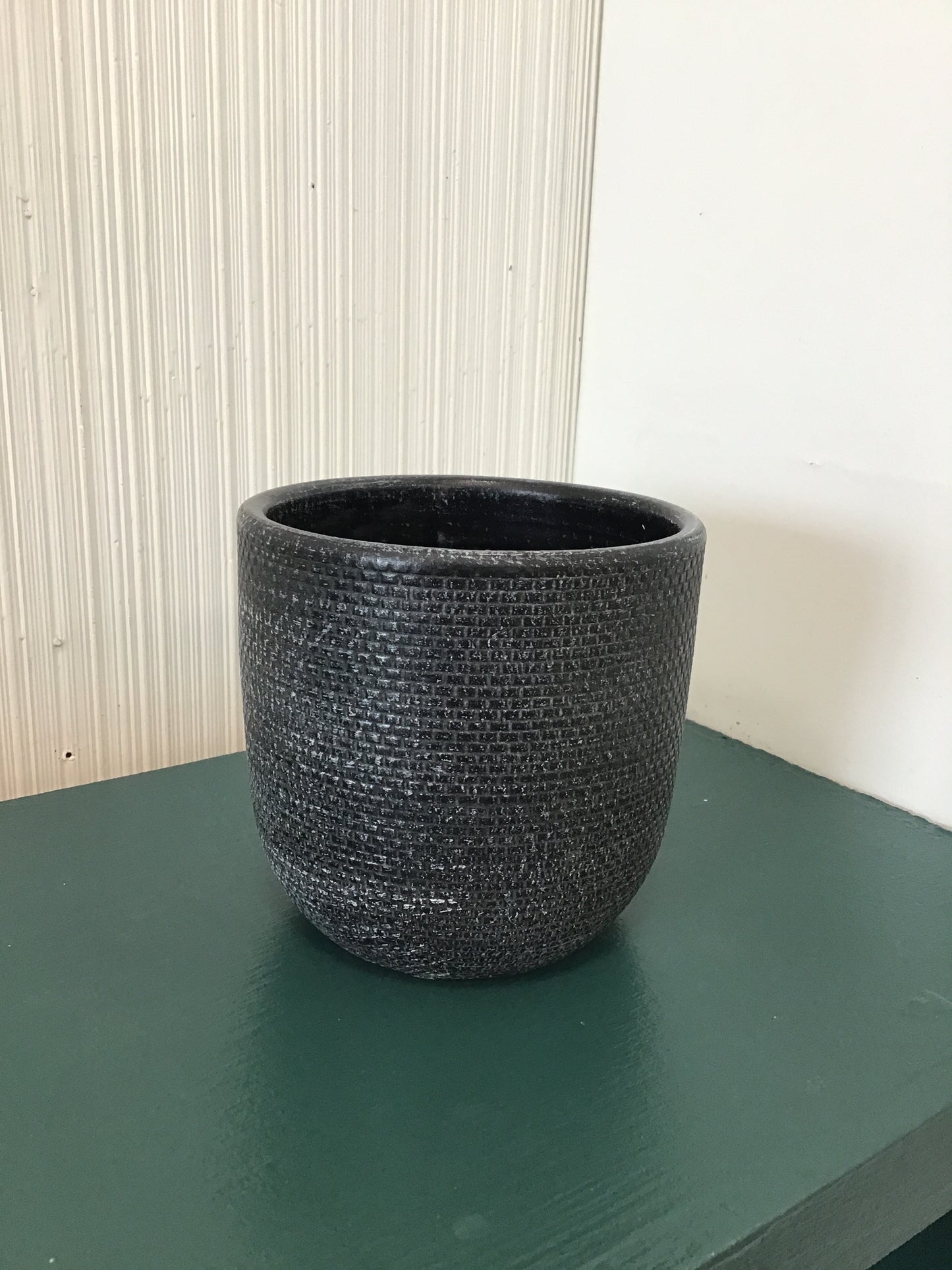 Basket Weave Pot