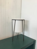 White Pot & Stand