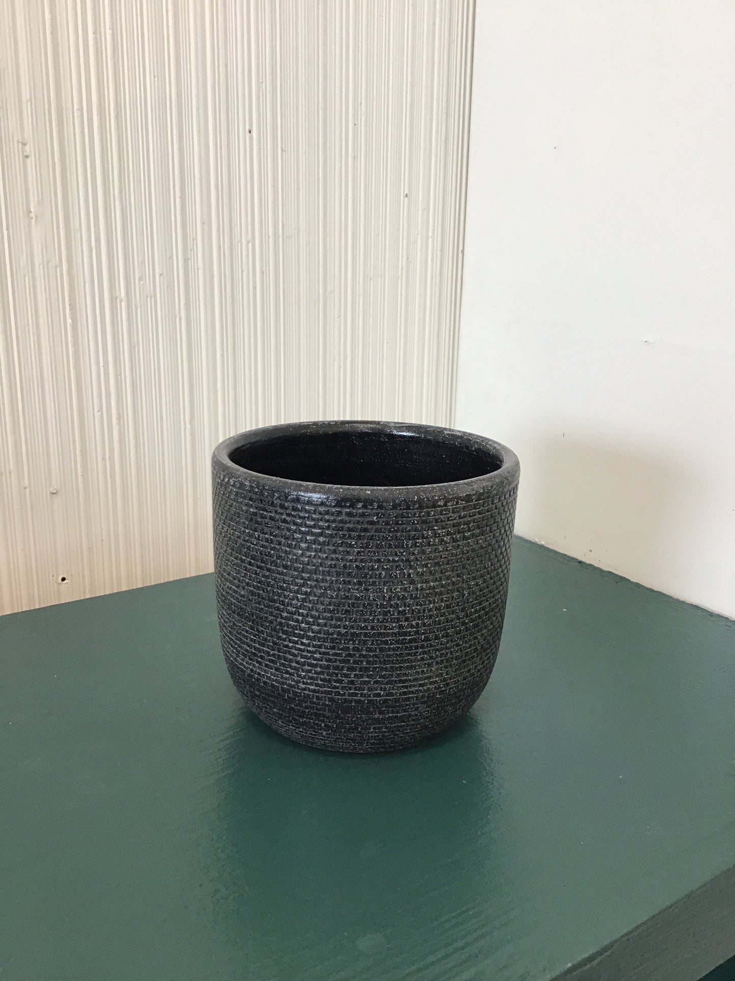 Basket Weave Pot