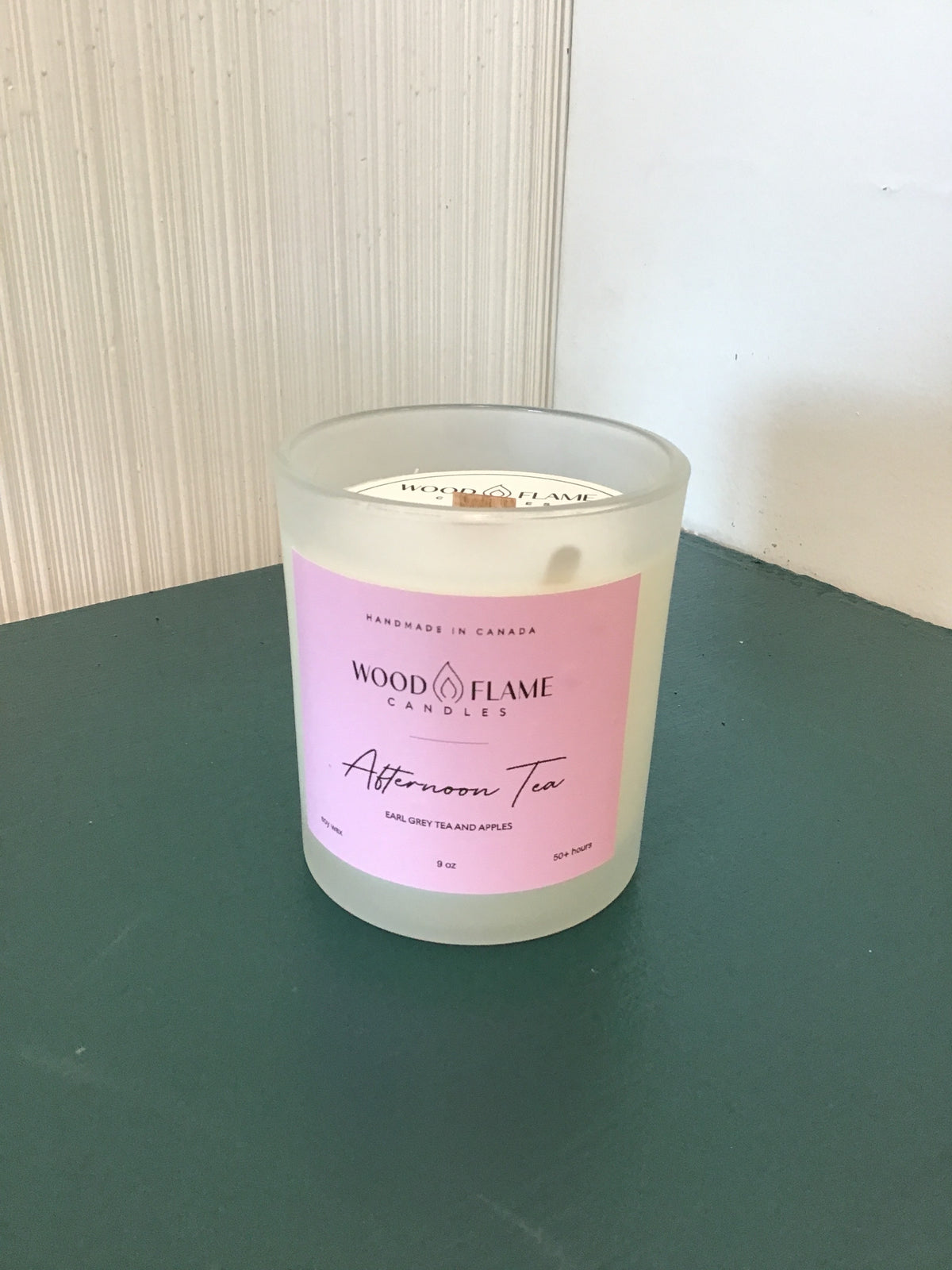Wood Flame Candles