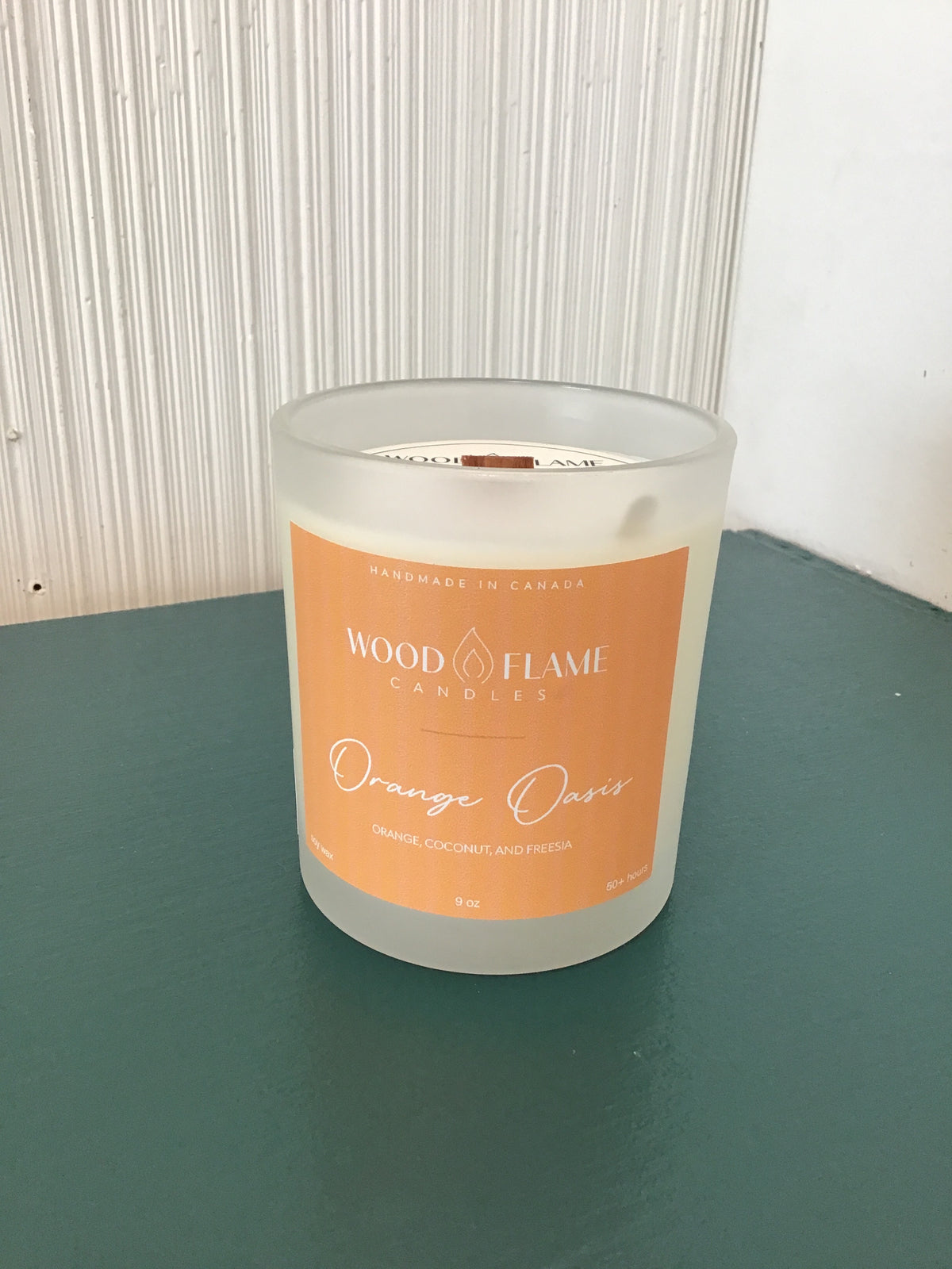 Wood Flame Candles