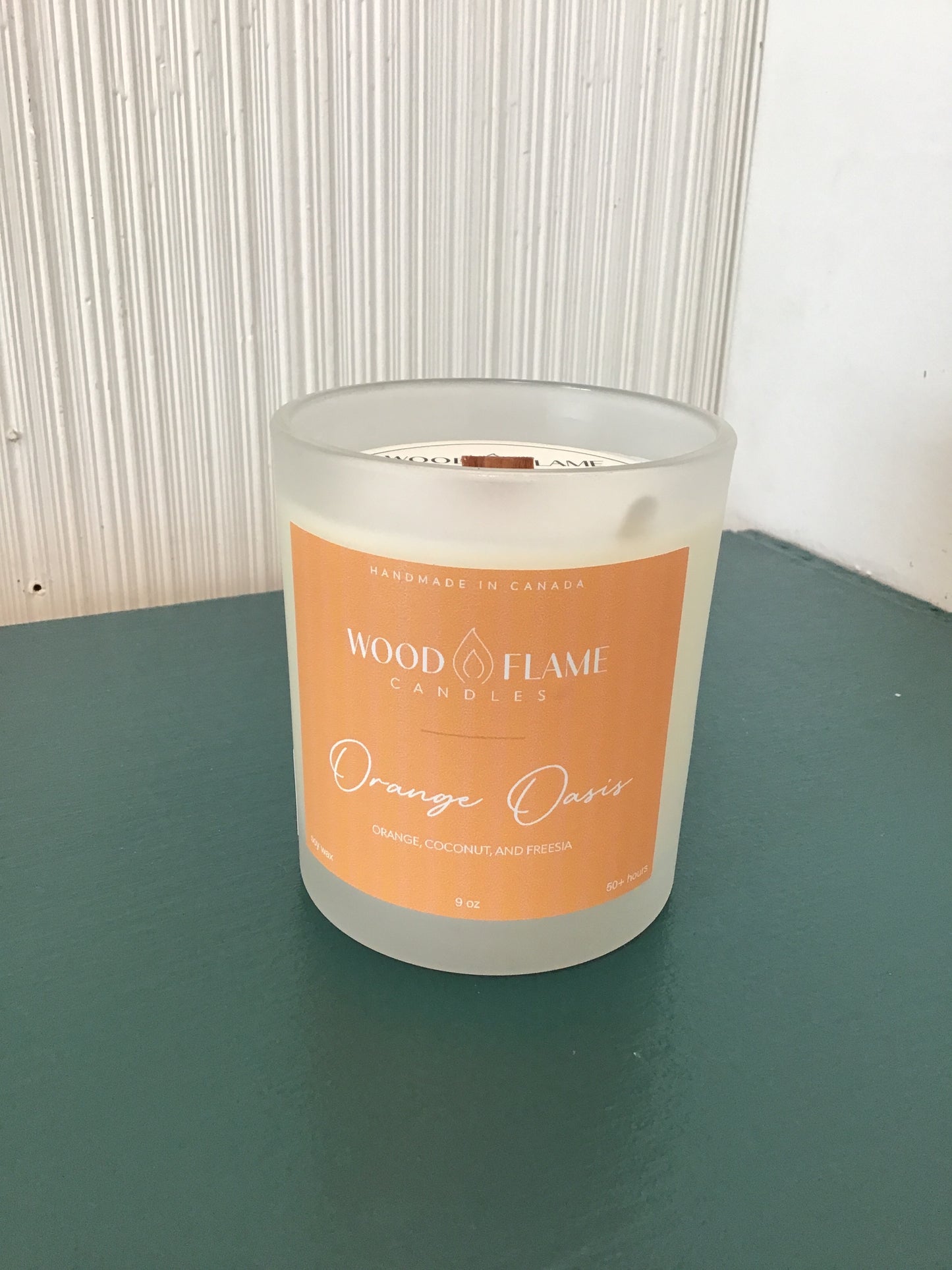 Wood Flame Candles