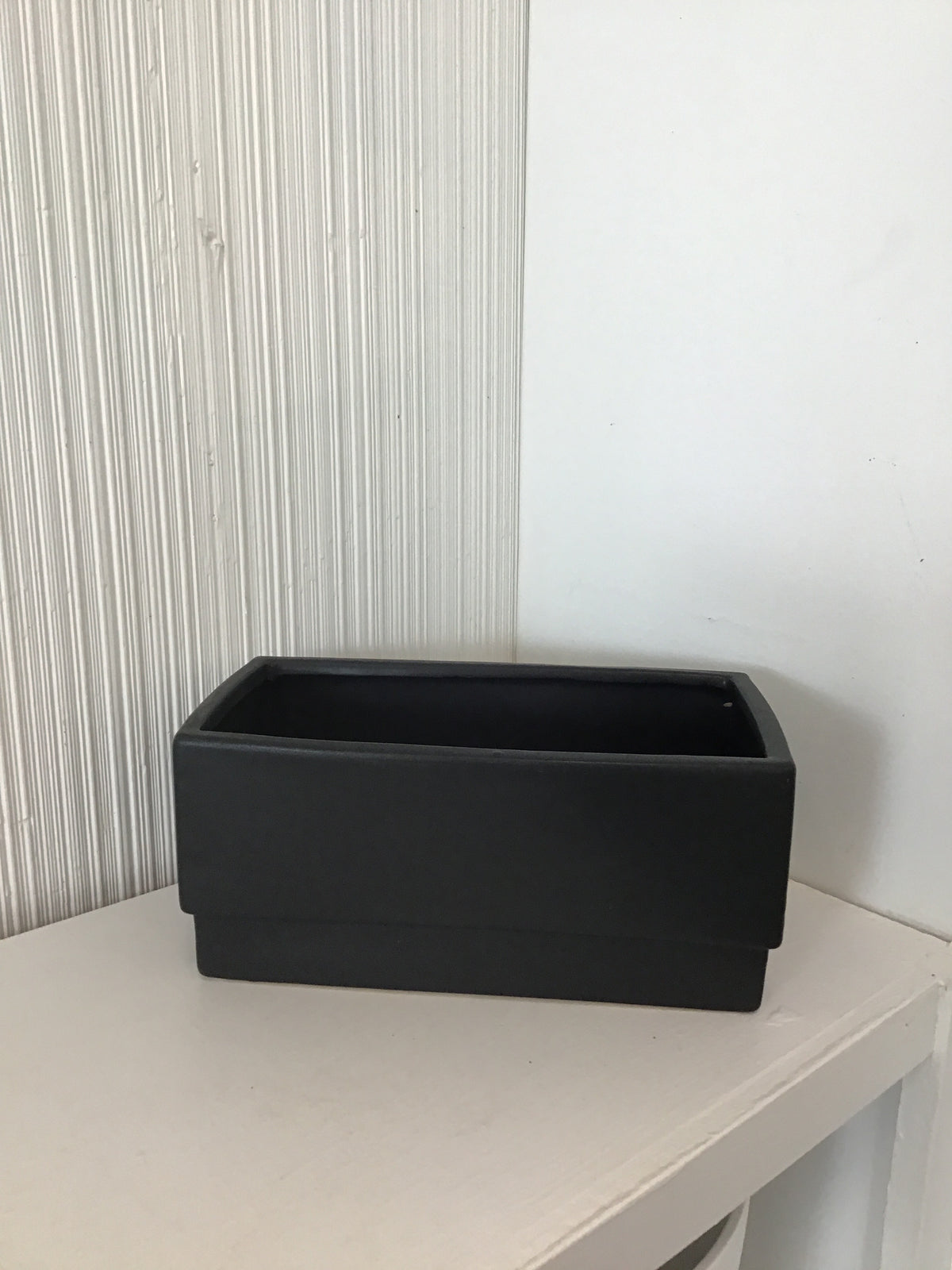 Textured Rectangle Pot