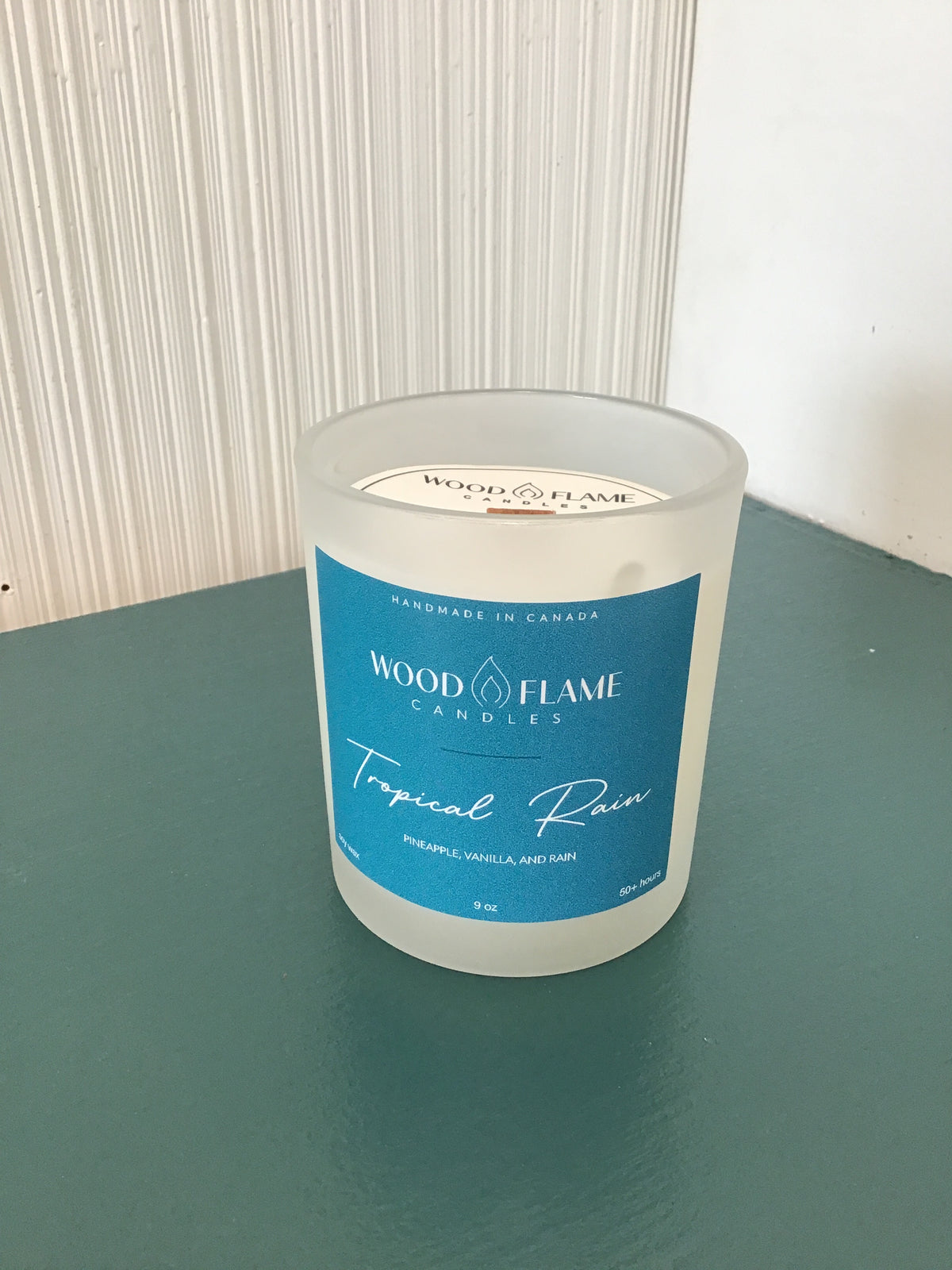 Wood Flame Candles