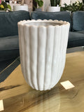 Vertical Ribbed Vase