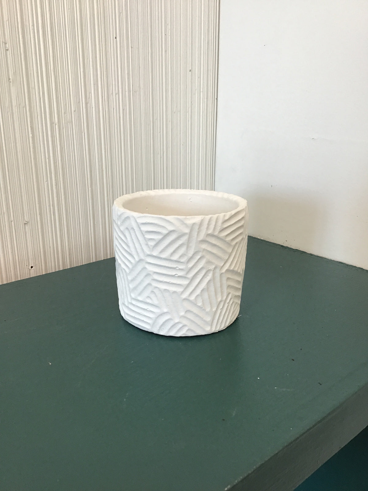 4” Sancho White Pot