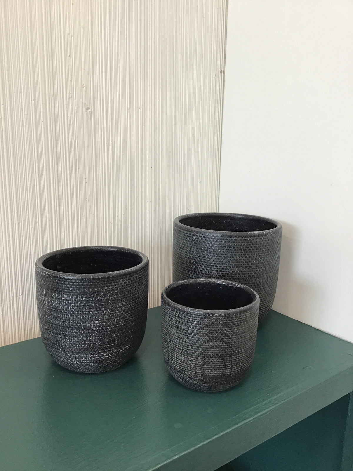 Basket Weave Pot