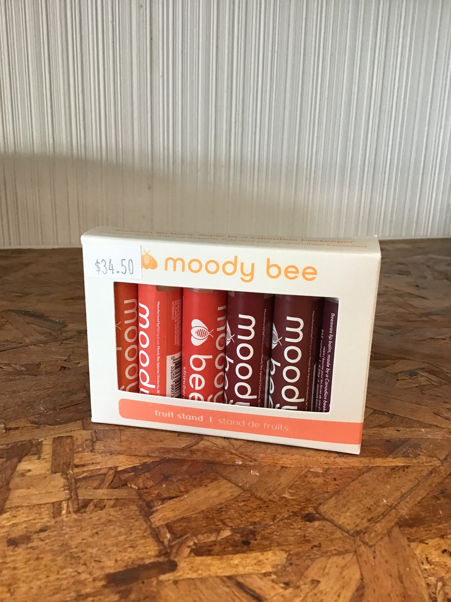 Moody Bee Lip Balm Pack - Fruit Stand
