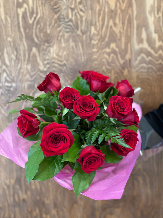 Grace Hand-Tied Rose Bouquets