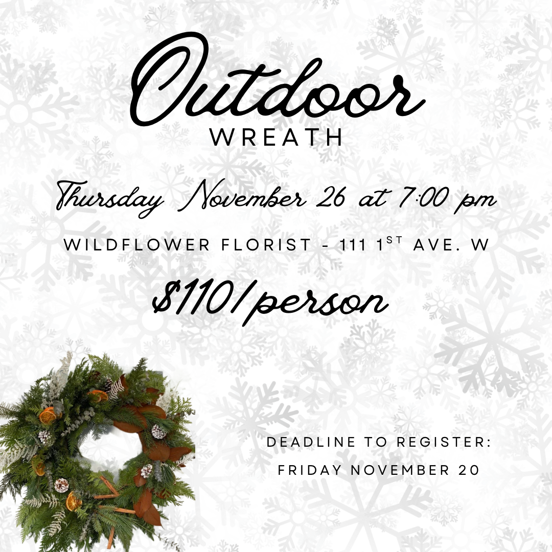 Outdoor Christmas Wreath Workshop