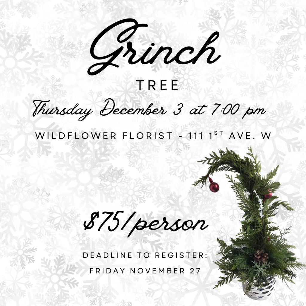 Grinch Tree Workshop