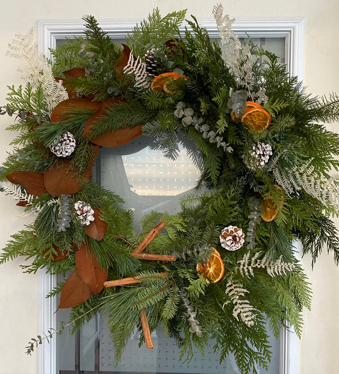 Outdoor Christmas Wreath Workshop