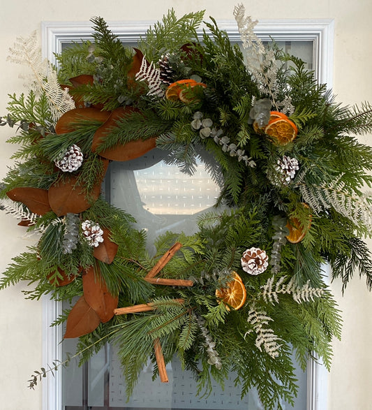 Outdoor Christmas Wreath Workshop
